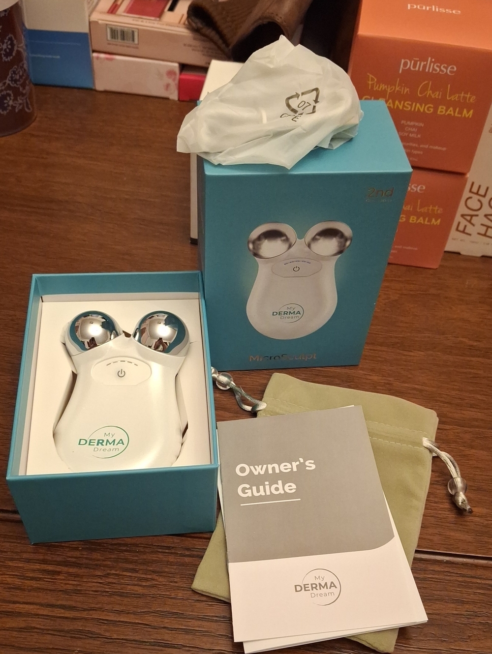 My Derma Dream 2nd Gen Microsculpt Facial Sculpting Device NIB